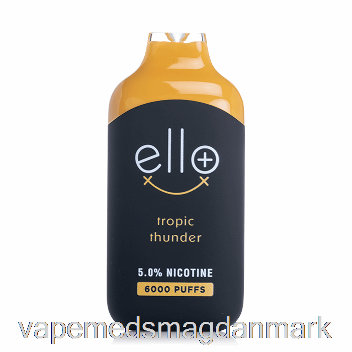 Vape Juice Blvk Ello Plus 6000 Engangs Tropic Thunder Ice